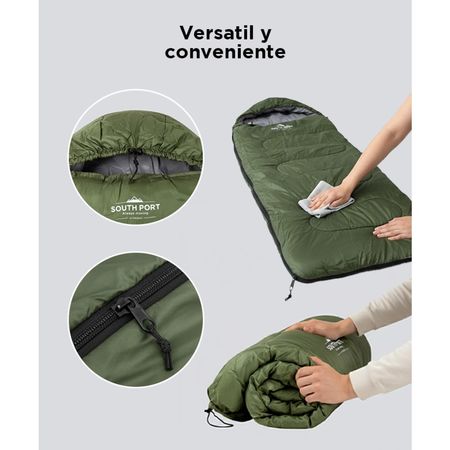 Bolsa de Dormir SouthPort Camping Con Cierre