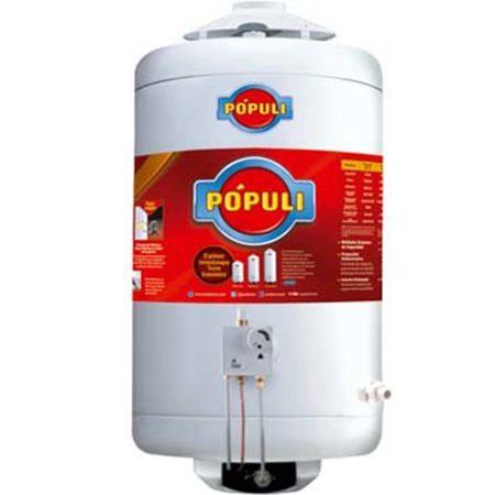 Termotanque A Gas Populi G.N 45 Litros
