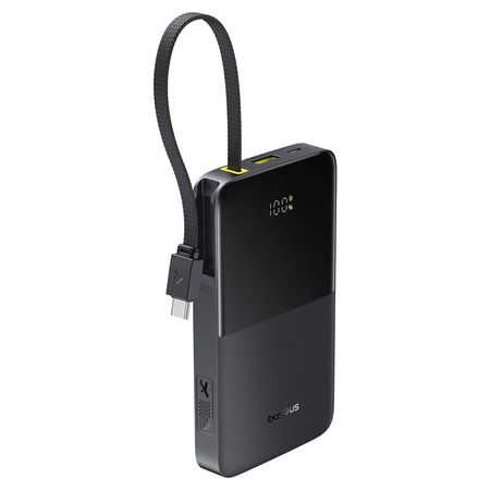 Cargador Portátil Negro Baseus Bipow2 Pro 10000mAh 225W Power Bank