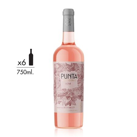 Vino Rosado Punta De Flechas Rose Caja x 6