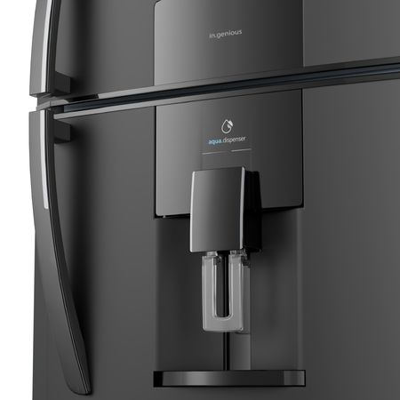 Heladera con freezer Cíclica 396 L Black Steel Drean HDR400F41N