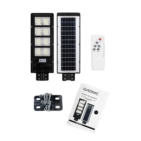 Reflector Solar Led Gadnic S-LIGHT10 Sensor De Movimiento Exterior 120W