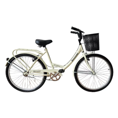 Bicicleta Bassano Paseo Full R26 Beige