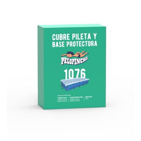 CUBRE PILETA Y BASE PROTECTORA PELOPINCHO 1076