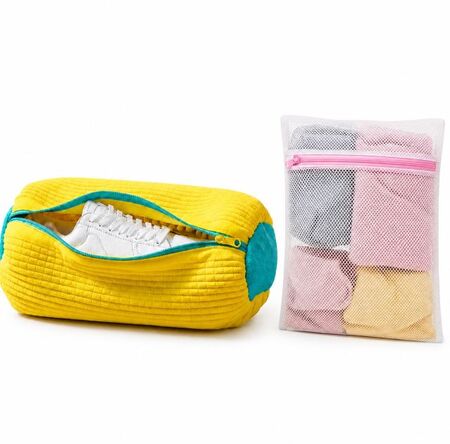 COMBO Bolsa de Lavado para Zapatillas Y bolsa para ropa