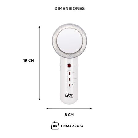 Masajeador Adelgazante Ultrasónico Gadnic CPF40K Cavitación 3 en 1