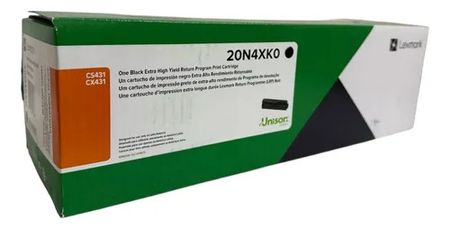 Tóner Lexmark Negro CS/CX 431 Rendimiento 6K