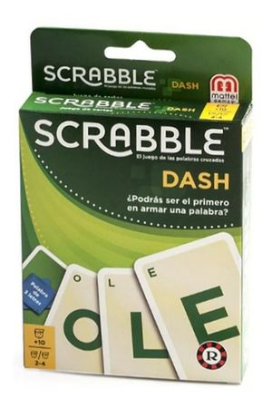 Juego De Cartas Scrabble Dash T8227 7951