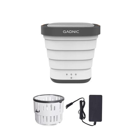 Mini Lavadora Secadora Gadnic 2 En 1 Plegable Portátil