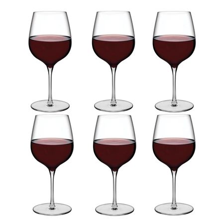 Set x 6 Copón Copa Vino Cristal Nude Terroir 590 Cc Stemware