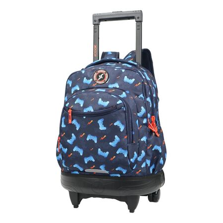 Mochila Carro Kossok Nash 17 Reforzada Acolchonada Garantia AZUL GAMER Liso