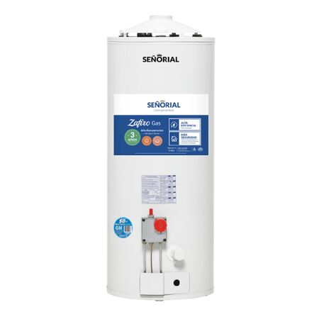 Termotanque Señorial 50Lts M-Gas Linea Zafiro