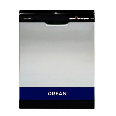 Lavavajilla Drean Dish 15.2 Dtnx 15 Cubiertos Acero con Negro