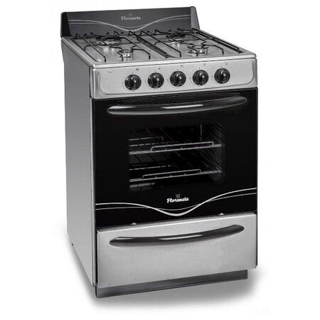 Cocina 56cm multigas Inox.Florencia 5518f