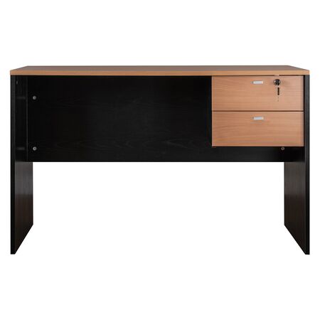 Escritorio Profesional 2 Cajones 1.00 Mts Platinum Negro y Haya