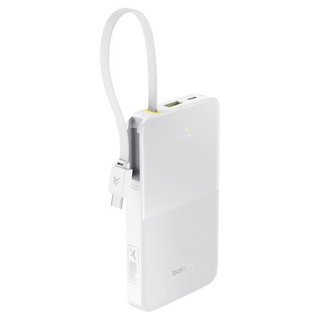 Cargador Portátil Blanco Baseus Bipow2 Pro 10000mAh 225W Power Bank