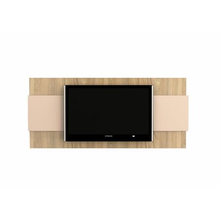 Panel de TV DS Home Hasta 65 Pulgadas Olmo Beige 180x102x5 cm