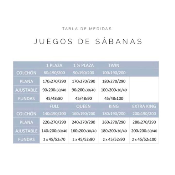 Juego de sábanas 204l Blanco - Vista 4