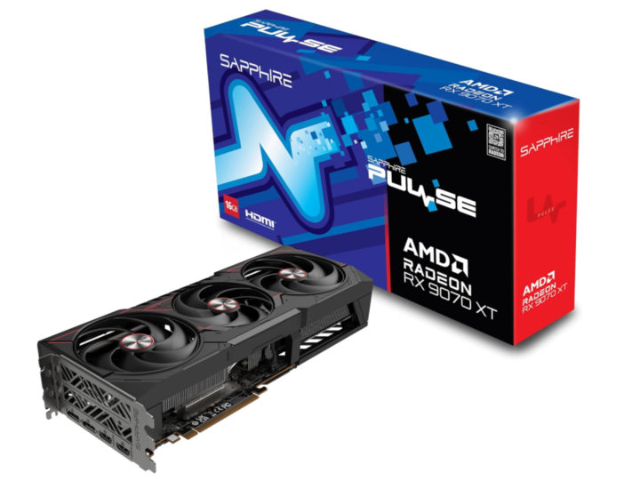 PLACA DE VIDEO SAPPHIRE PULSE RX 9070 XT 16GB - Vista 1