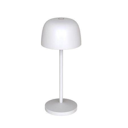 Lámpara USB Táctil 2W Aluminio Blanco