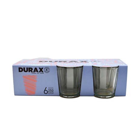 Pack Durax 6 Vasos Imperial 250 Cc