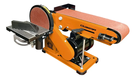 Lijadora De Banda Banco Combinada Lusqtoff Lqlb-250 440w 90°