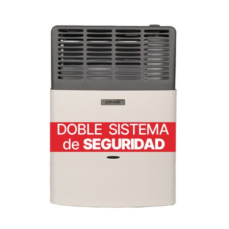 Calefactor Eskabe S21 MX3 P 3000 Calorias Sin Salida Marfil