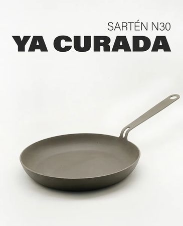 Juego de 4 Sartenes Kankay N30 + N25 + N20 + N15 Ya Curadas