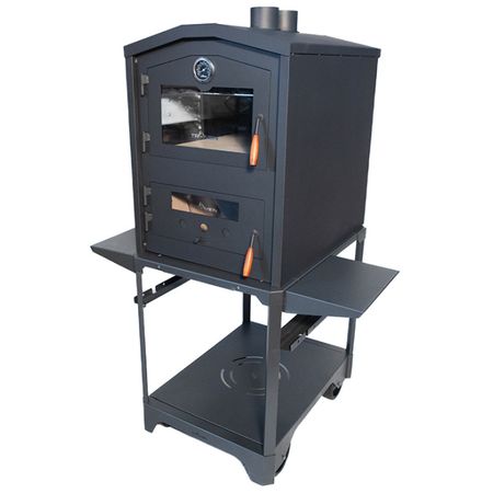 Horno a lena Tromen TRH con base