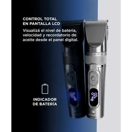 Cortadora de Pelo Gadnic Canina Para Mascotas Recargable 