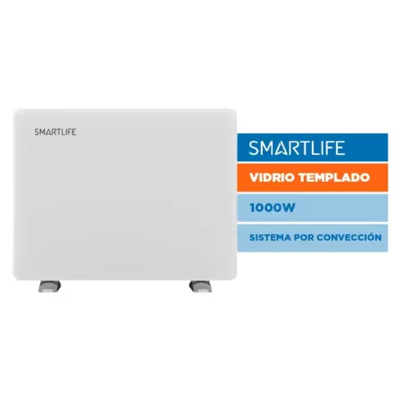 Panel Smartlife Vidrio 1000W Sl-Vtm1000Wpn