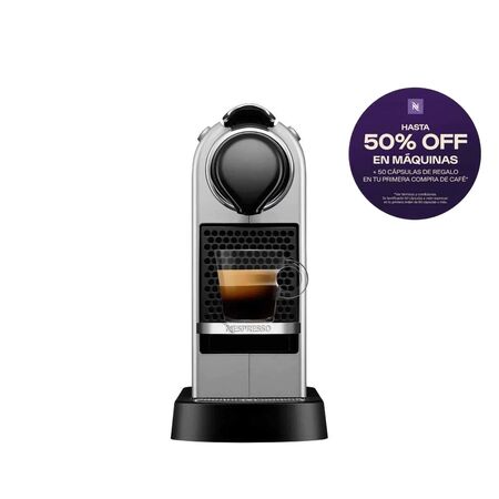 Cafetera Nespresso Citiz Silver C113-AR-SI-NE2