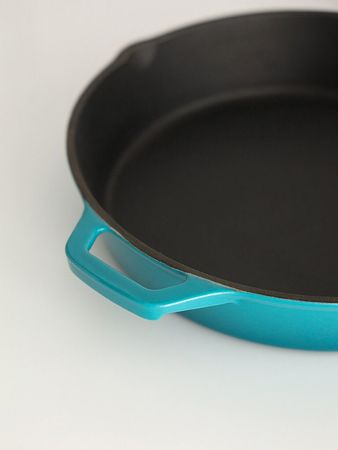 Sarten de hierro enlozado celeste Feuer