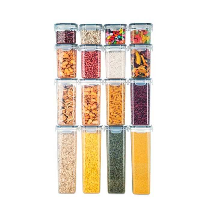 Juego de Contenedores Frascos Herméticos Gadnic Dispenser Cerealero - Vista 7