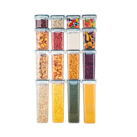 Juego de Contenedores Frascos Herméticos Gadnic Dispenser Cerealero