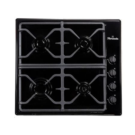 Anafe a gas FLORENCIA 6747N negro 60 cm rejilla fundicion A++