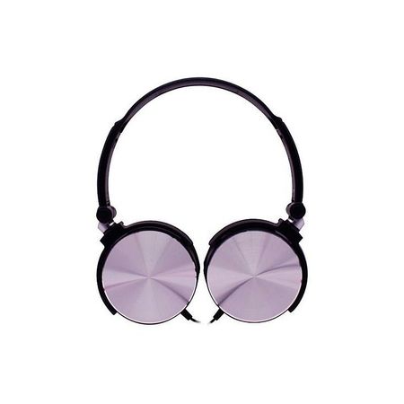 Auricular Noblex 94HP107BSP Overear Con Microfono Negro y Plateado