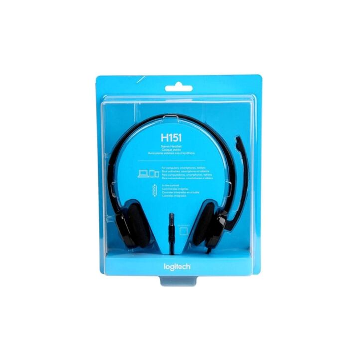 AURICULARES LOGITECH H151 (C:NEGRO) - Vista 3