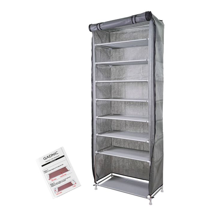 Zapatero Gadnic Rack Botinero Organizador de Calzado 8 Niveles 24 Pares - Vista 6