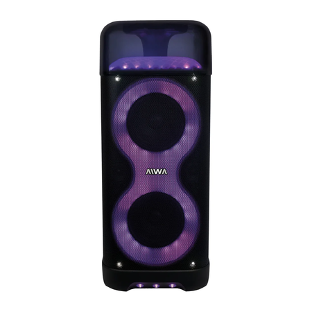 Torre de Sonido Aiwa AW-T606 Bluetooth 12000W PMPO Luces LED