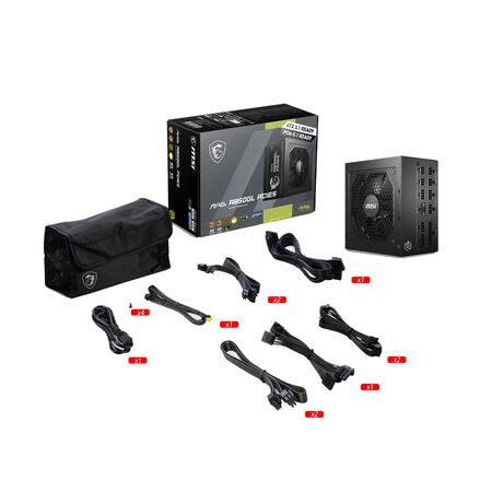 Fuente MSI 850W 80Plus Gold Mag A850GL Pcie5