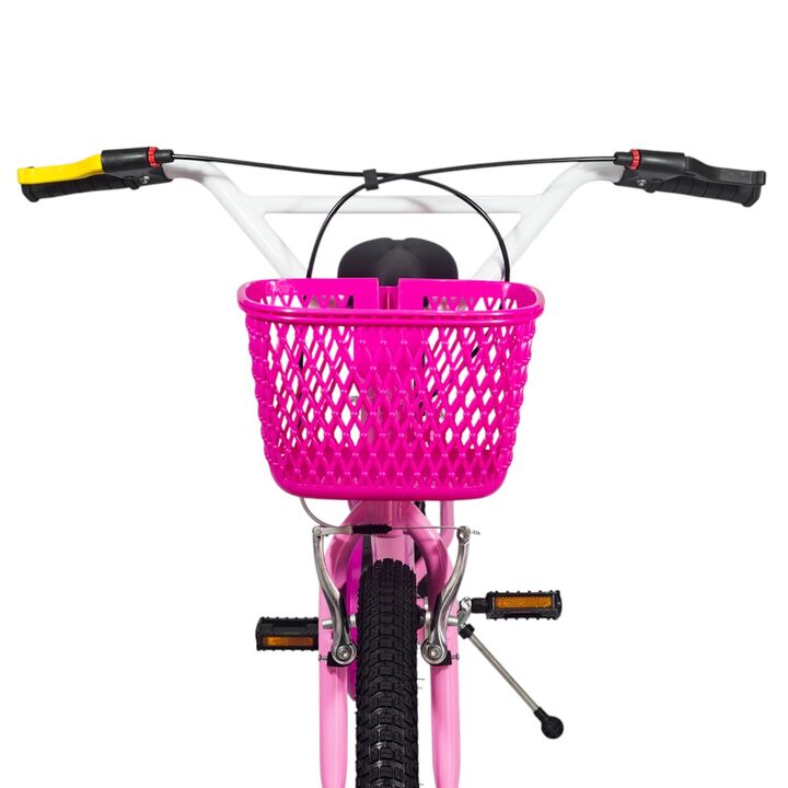Bicicleta Infanti R20 Rosa Claro - Vista 7