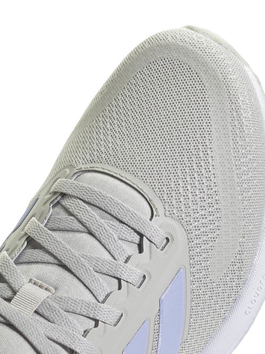 Zapatillas Adidas Runfalcon 5 Mujer Running Gris - Vista 5