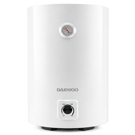 Termotanque Eléctrico Daewoo 30l Carga Superior 2000w Blanco