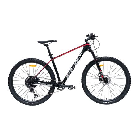 Bicicleta Php MBC066 Talle M Mtb29 12 Velocidades Carbono Negro y Rojo