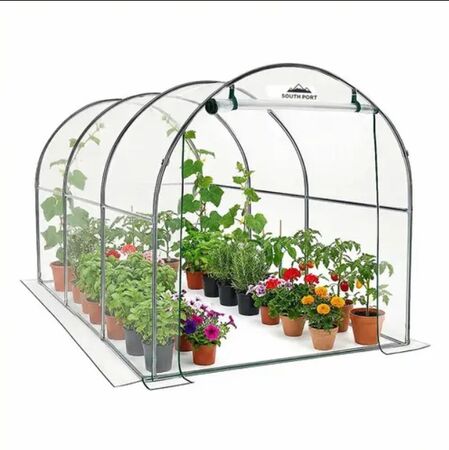 Invernadero South Port By Gadnic Outdoor Para Cultivo Estructura Acero Cubierta PVC