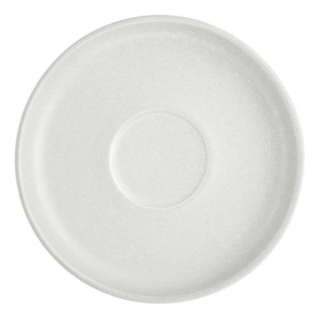 Set X 6 Plato Café 12,5 Cm Porcelana Fine Plus Baralee Gris