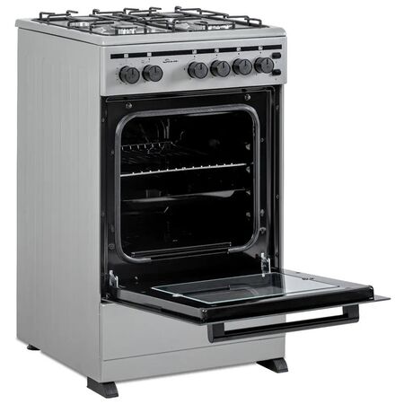 Cocina Siam Plata Multigas 50cm Luz Encendido Timer CSI-CM50P
