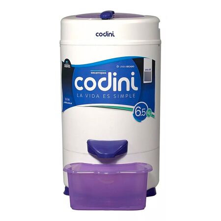 Secarropas centrifugo 6.5 kg Codini Innova Lila
