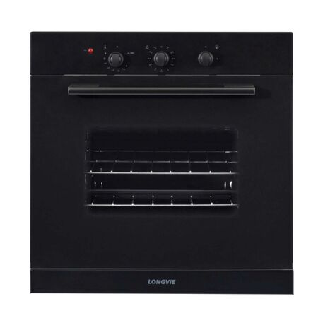 Horno A Gas Empotrable Grafito 60 Cm Grill Electrico Longvie H1900G